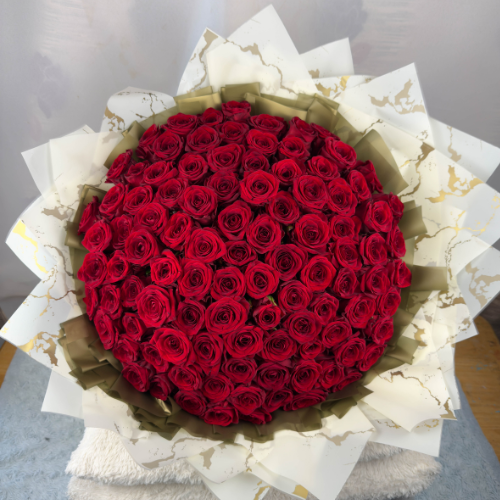 Eternal Love Red Roses