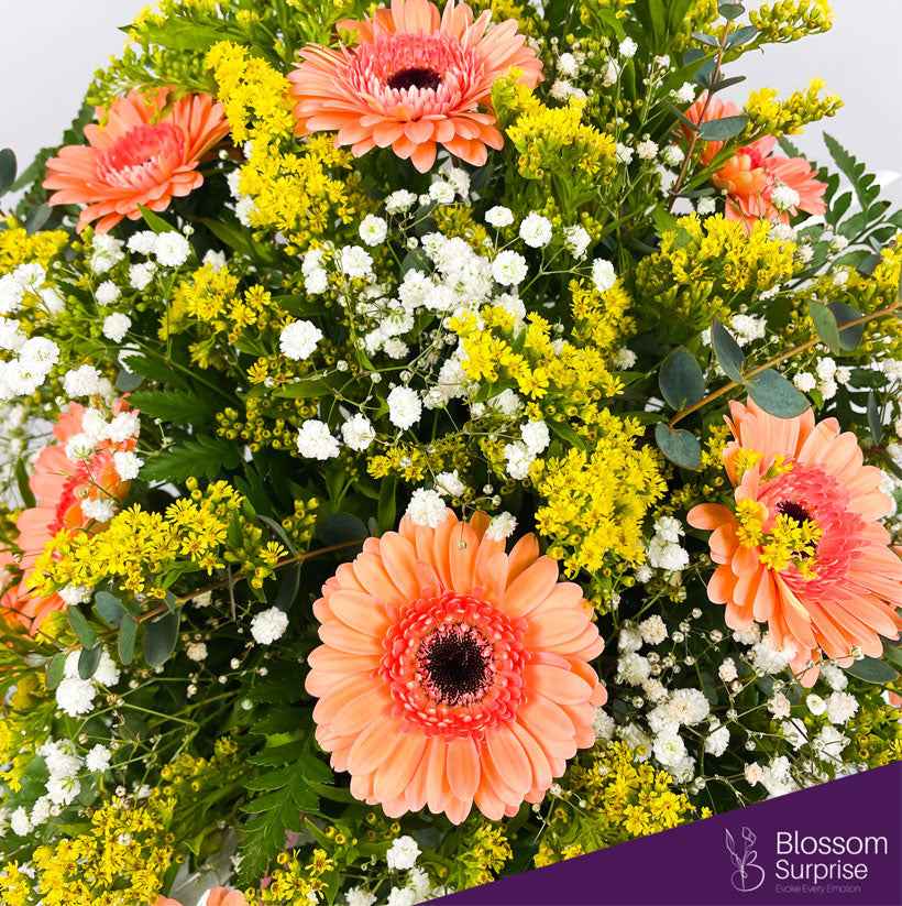 Sunny Blossom Delight Box Arrangement (Local Delivery Only)