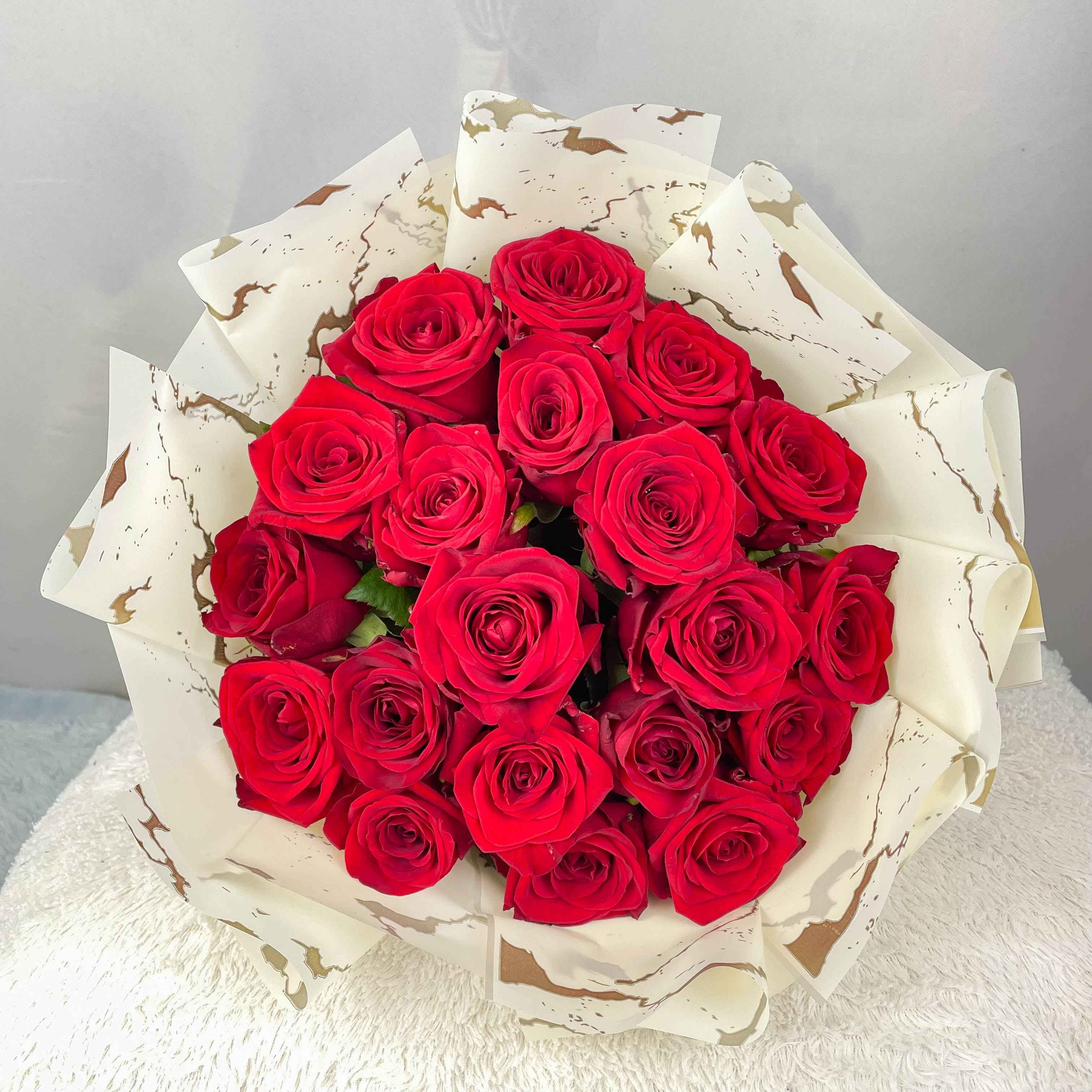 Eternal Love Red Roses