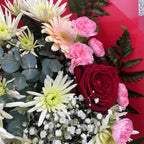 Romantic Mixed Rose Bouquet