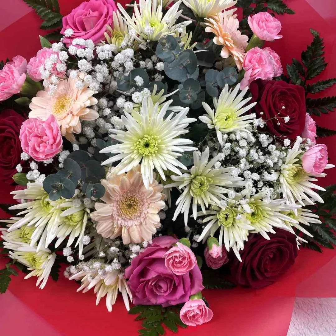 Romantic Mixed Rose Bouquet