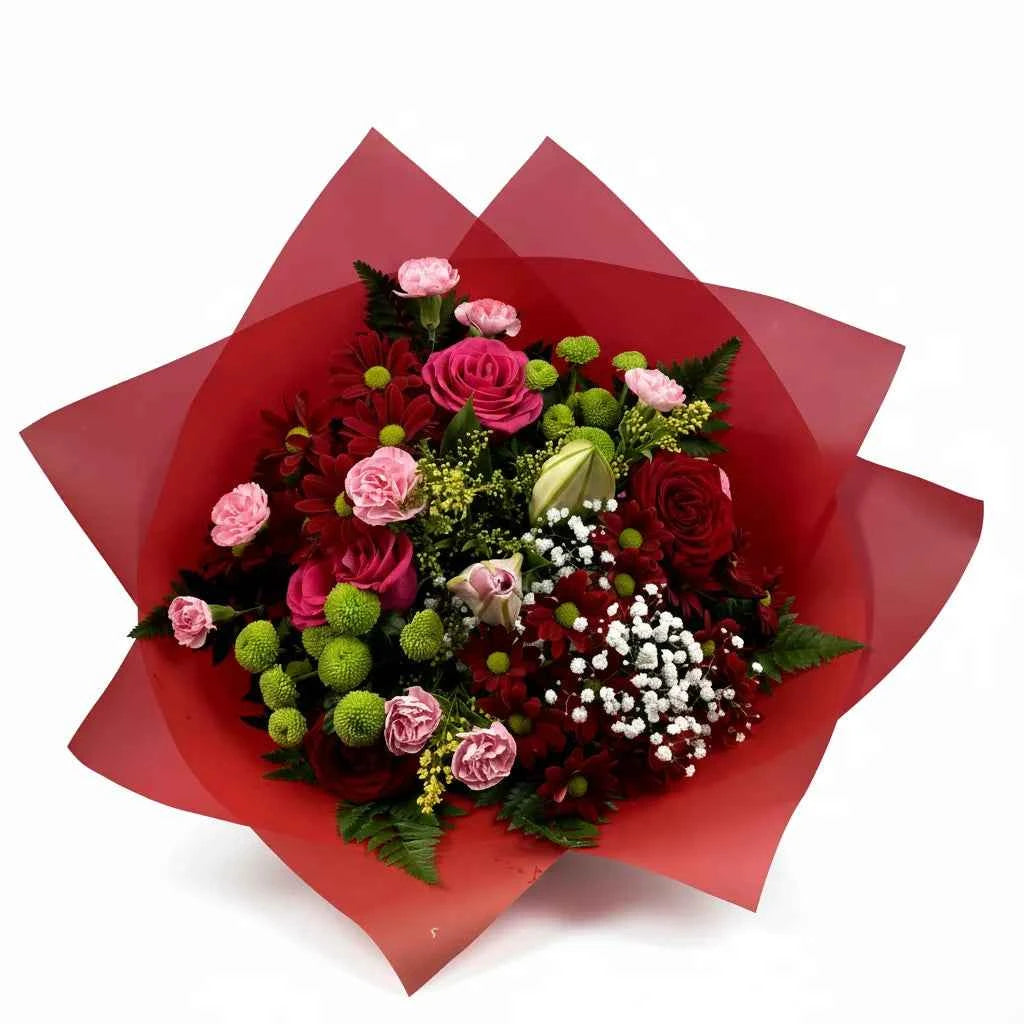 Passionate Pop Mixed Flower Bouquet
