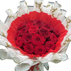 True Romance – 20 Red Roses Bouquet