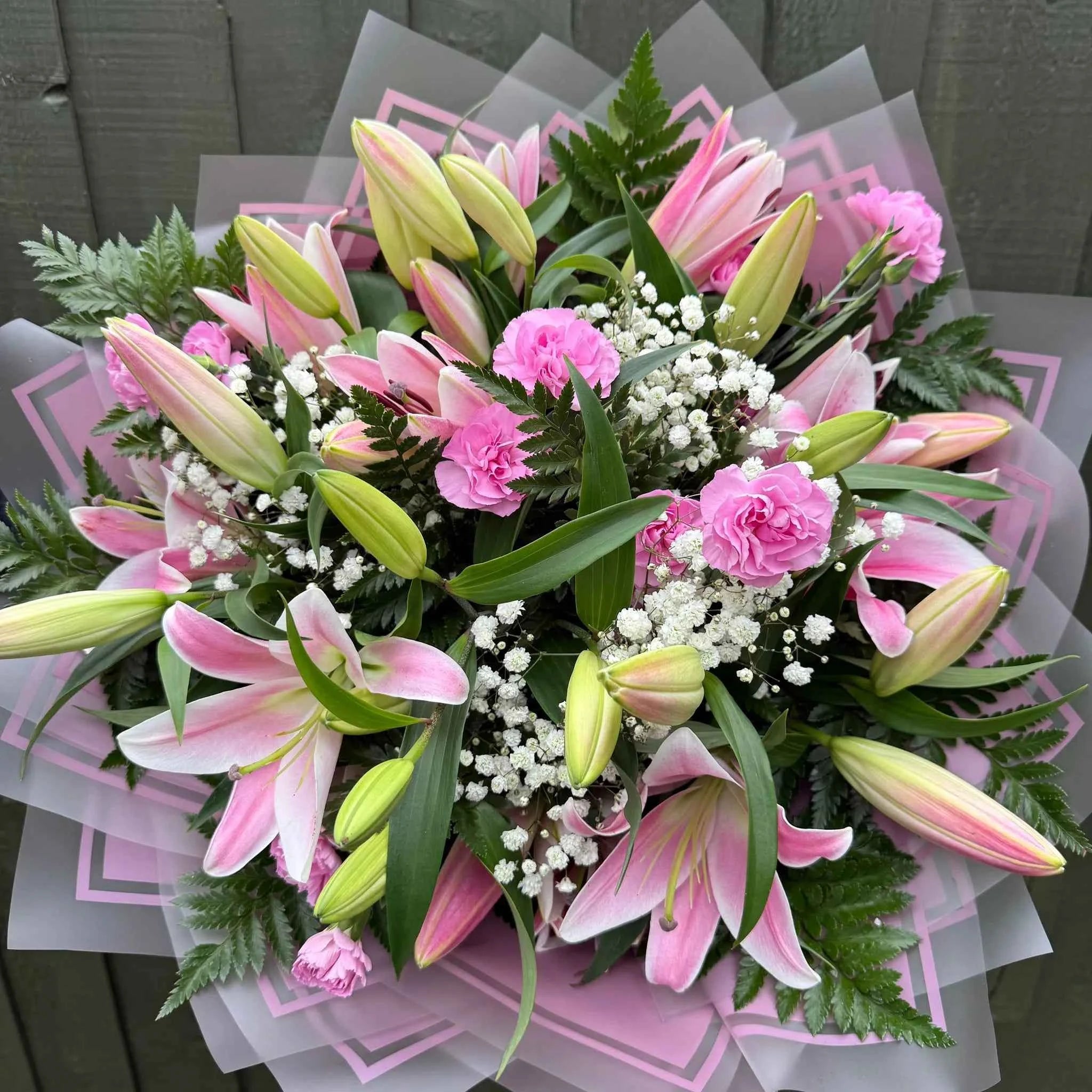 Pink Lily Bouquet