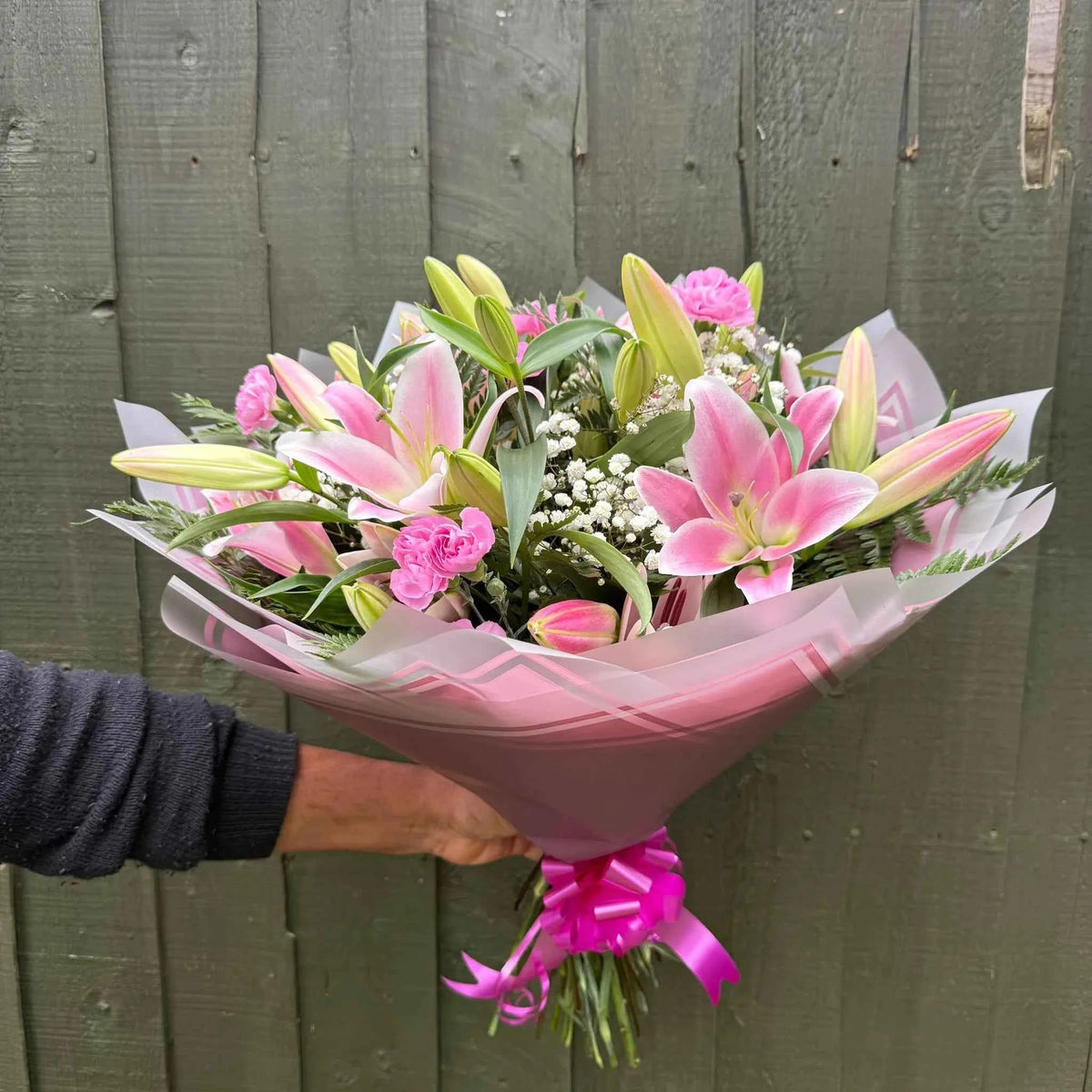 Pink Lily Bouquet