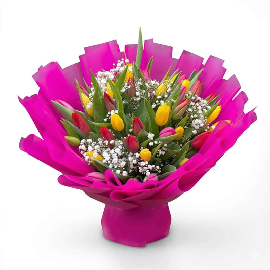 Mixed Tulip Bouquet