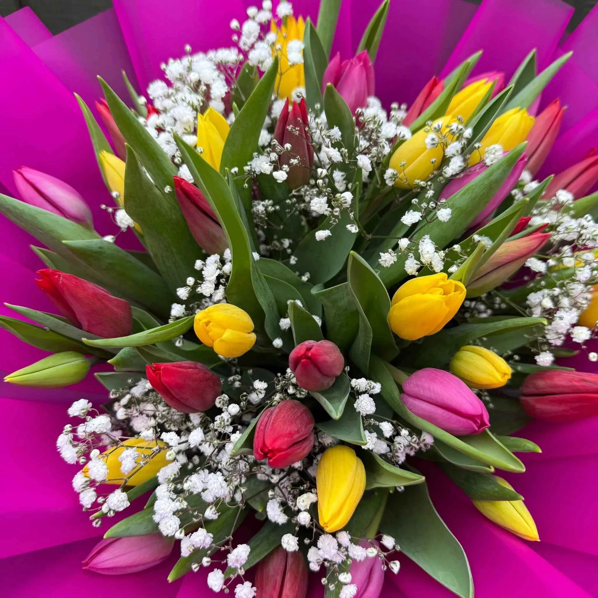 Mixed Tulip Bouquet