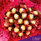 Golden Rose Chocolate Bouquet