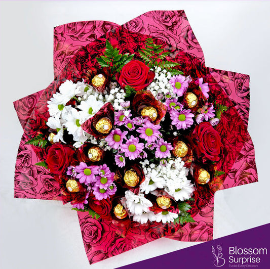 Blossom Symphony Chocolate Bouquet