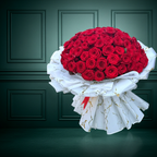 Eternal Love Red Roses (20-100 Stems)