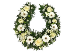 Horseshoe Funeral Tribute