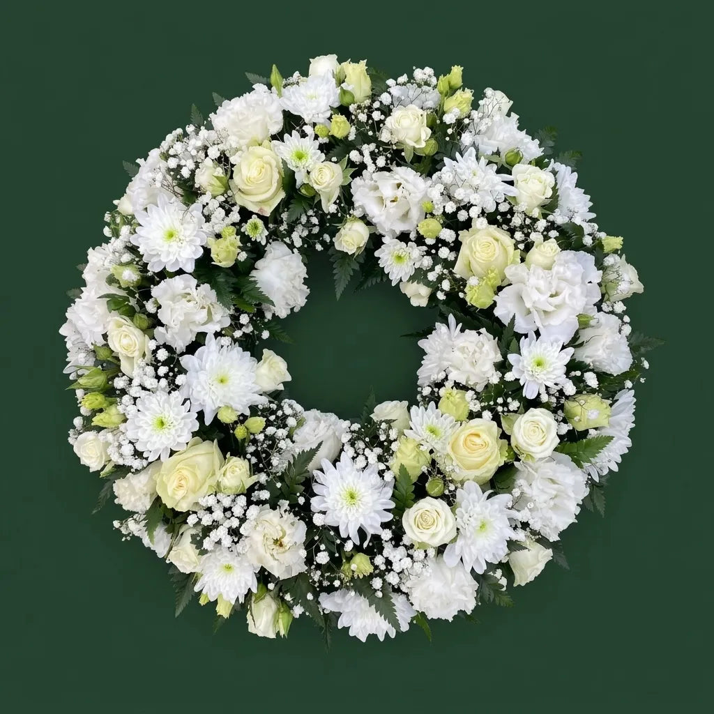 Open Wreath Round Tribute Secondary image