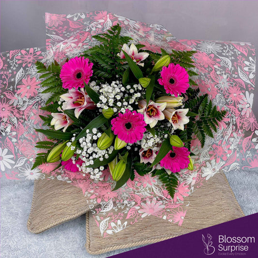Pink Lily & Gerbera