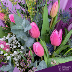 Pink Tulip Bliss Bouquet