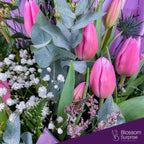 Pink Tulip Bliss Bouquet (Local Delivery Only)