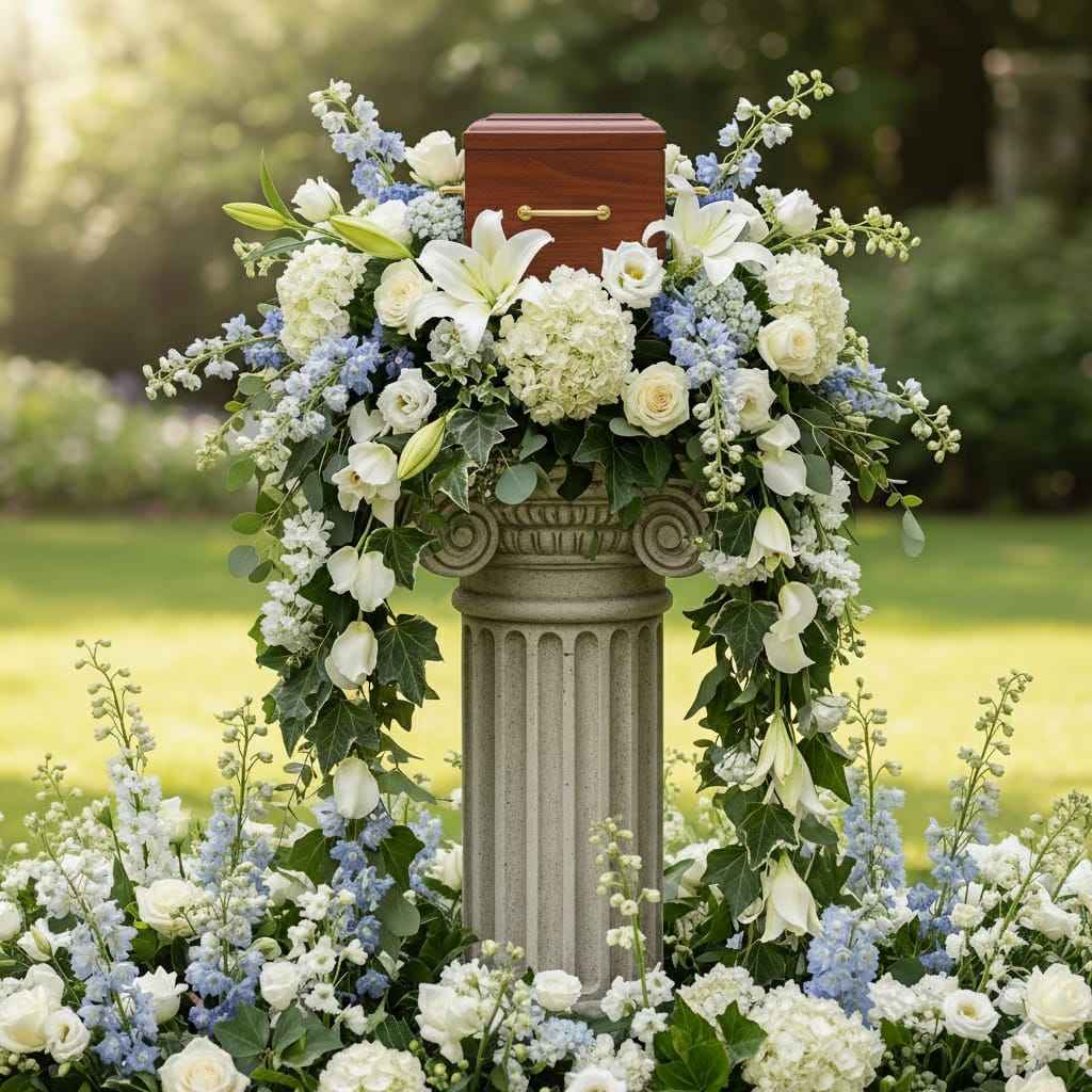 Urn Tribute Arrangement