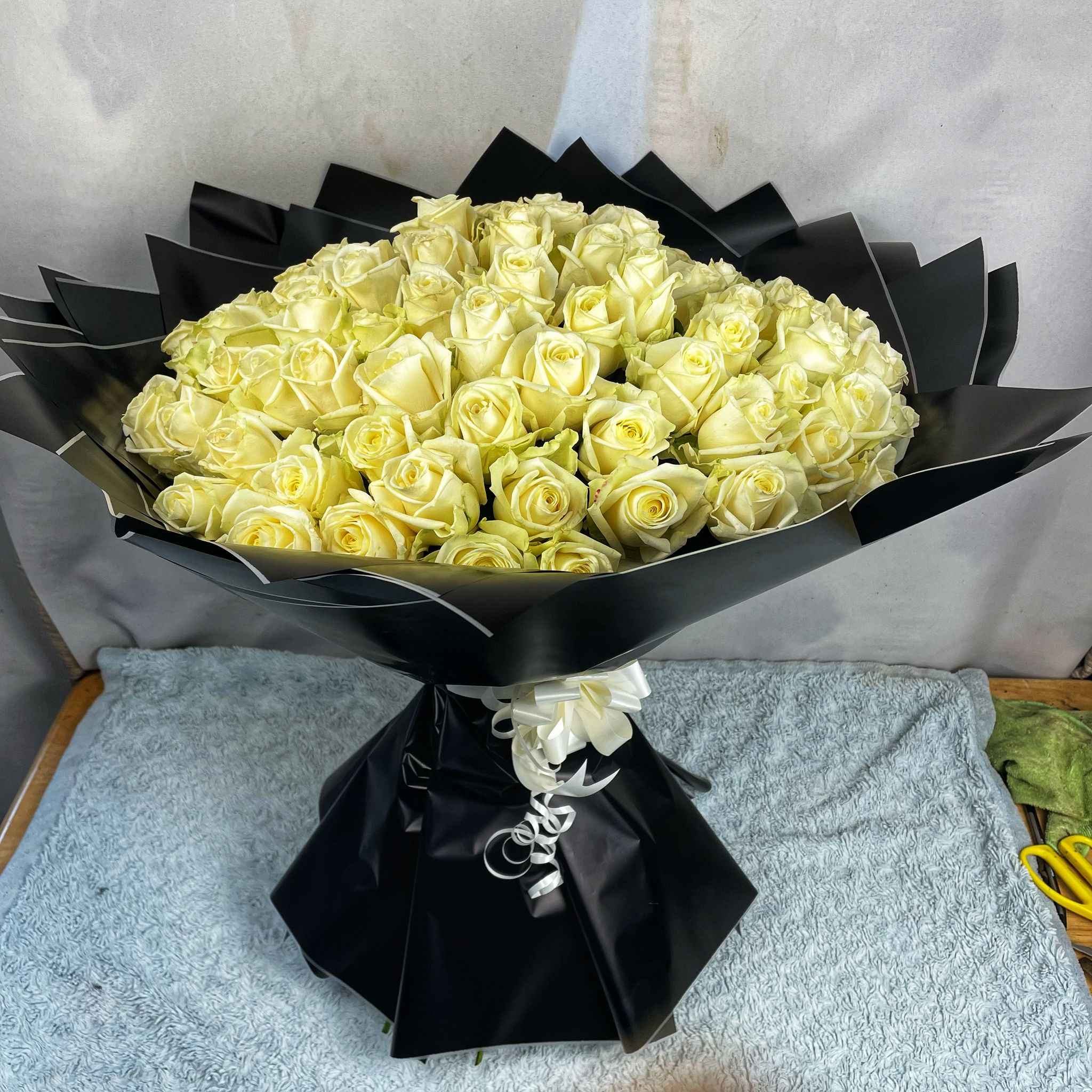 White Rose Bouquet