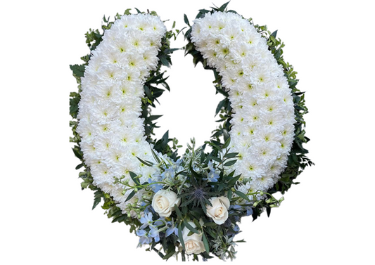 Horseshoe Funeral Tribute