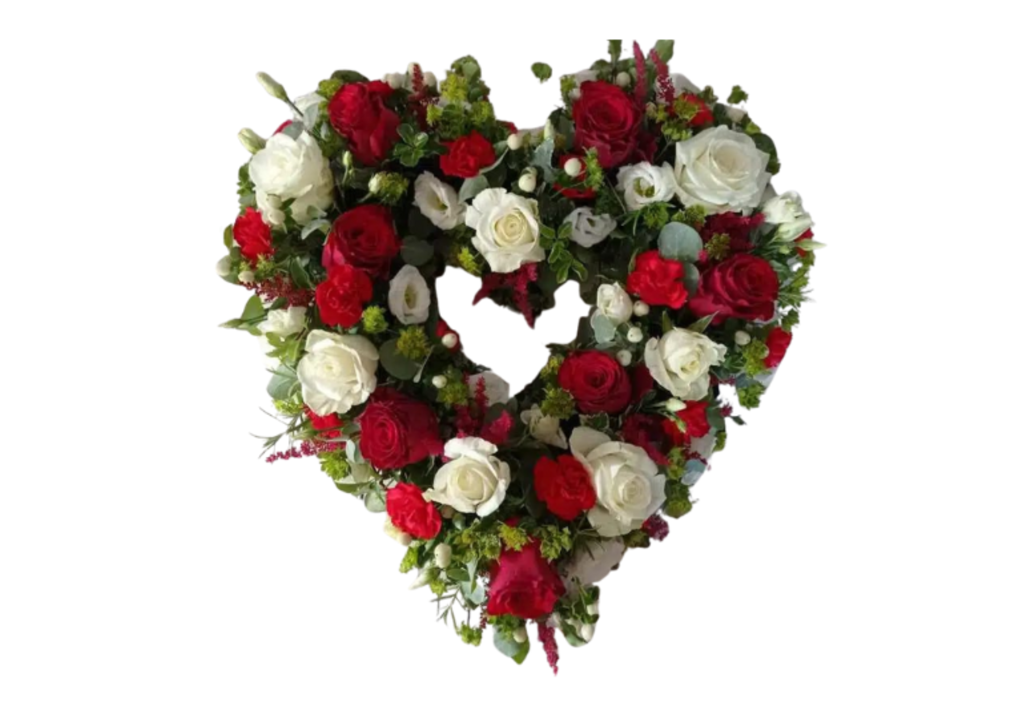 Heart Tribute-Open Heart - Blossom Surprise