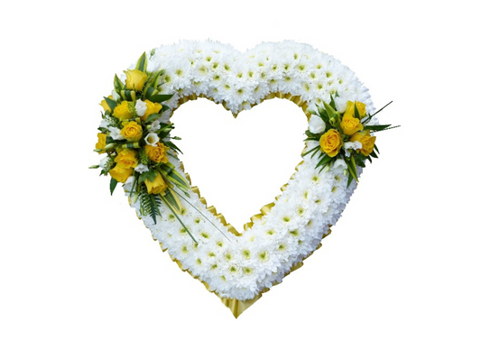 Heart Tribute-Open Heart - Blossom Surprise